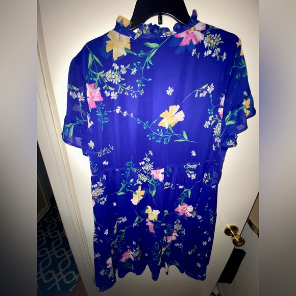 Excellent condition, blue floral dress. - Picture 3 of 7